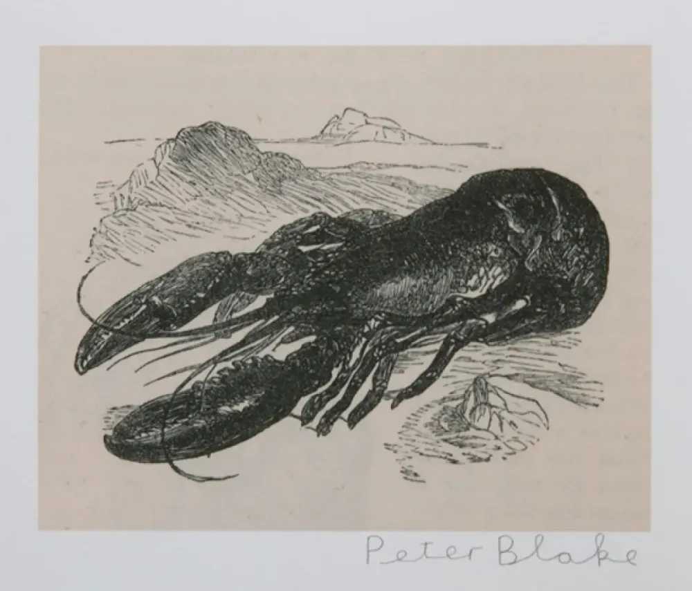 Peter Blake, ‘Lobster IV’, 2016, Print, Found Art Inc Jet Print, null, Numbered