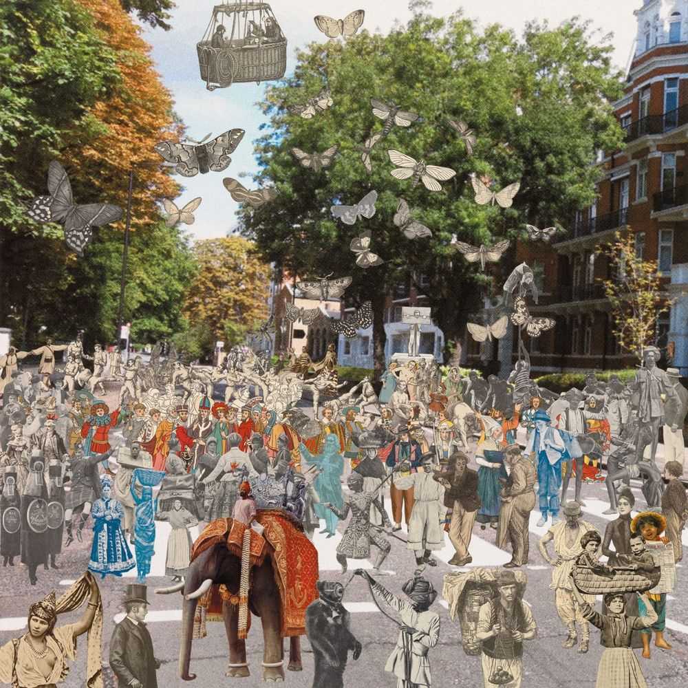 Peter Blake, ‘London - Abbey Road Parade’, 2012, Print, Silkscreen print on 410gsm Somerset Tub Sized, Paul Stolper Gallery, Numbered