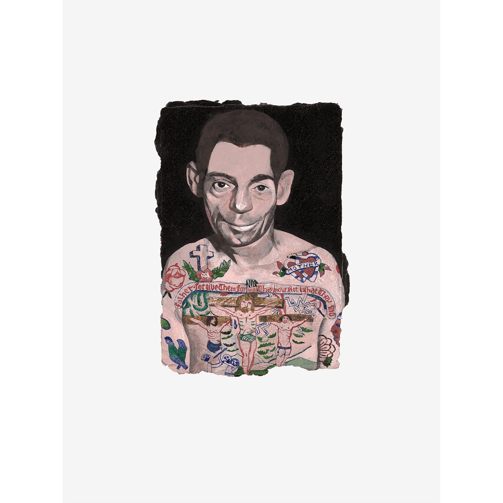 Peter Blake, ‘Tattooed People (Dan)’, 2015, Print, Pigment print, Affordable Art Fair, Numbered