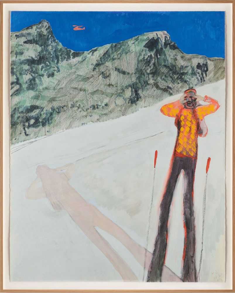 Peter Doig, ‘D1 3 Lost’, 13-06-2022, Print, Pigment print on cotton smooth rag, HENI, Numbered, Dated, Framed