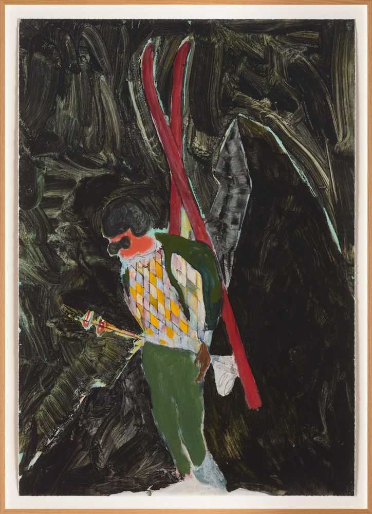 Peter Doig, ‘D1 5 Alpinist Night’, 13-06-2022, Print, Pigment print on cotton smooth rag, HENI, Numbered, Dated, Framed