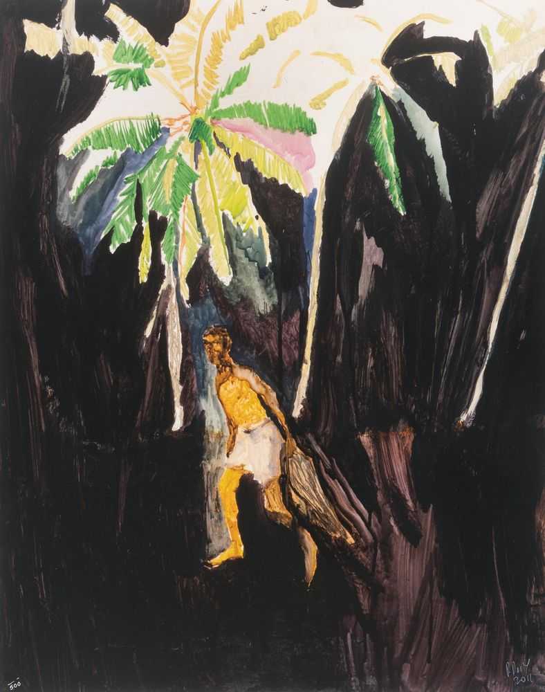 Peter Doig, ‘Fisherman (Signed)’, 23-12-2013, Print, Pigment Print, Montreal Museum of Fine Art, Numbered