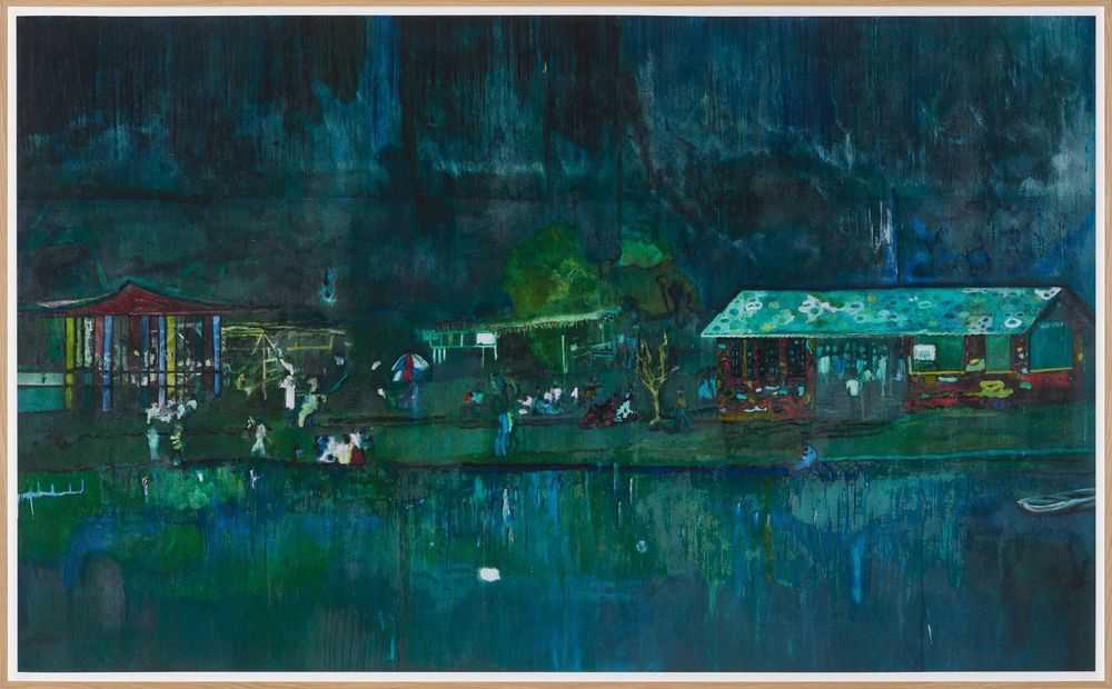 Peter Doig, ‘Music of the Future (Small)’, 2026, Print, Giclée print on smooth cotton rag, null, Numbered, Framed