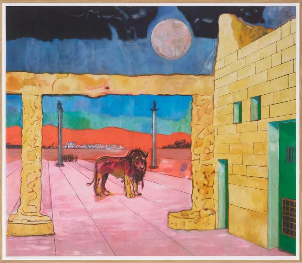 Peter Doig, ‘Painting for a Poet (Small)’, 2026, Print, Giclée print on smooth cotton rag, null, Numbered, Framed