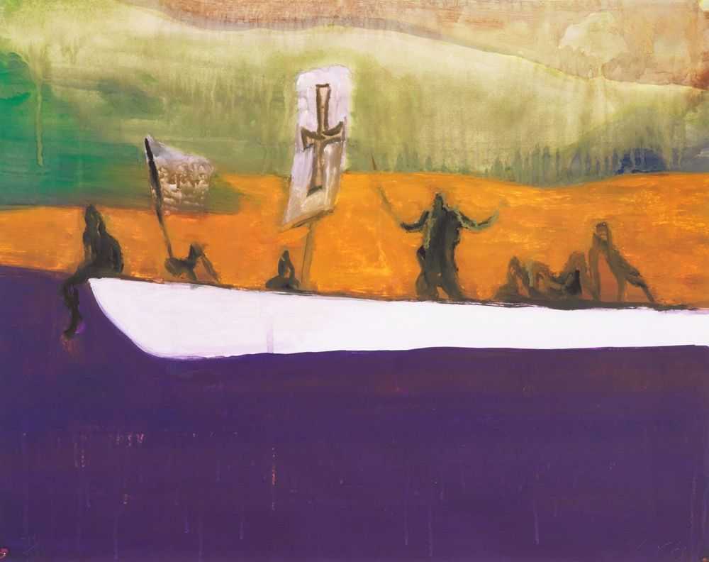 Peter Doig, ‘Untitled (Canoe)’, 2008, Print, Aquatint printed in colours, null, Numbered