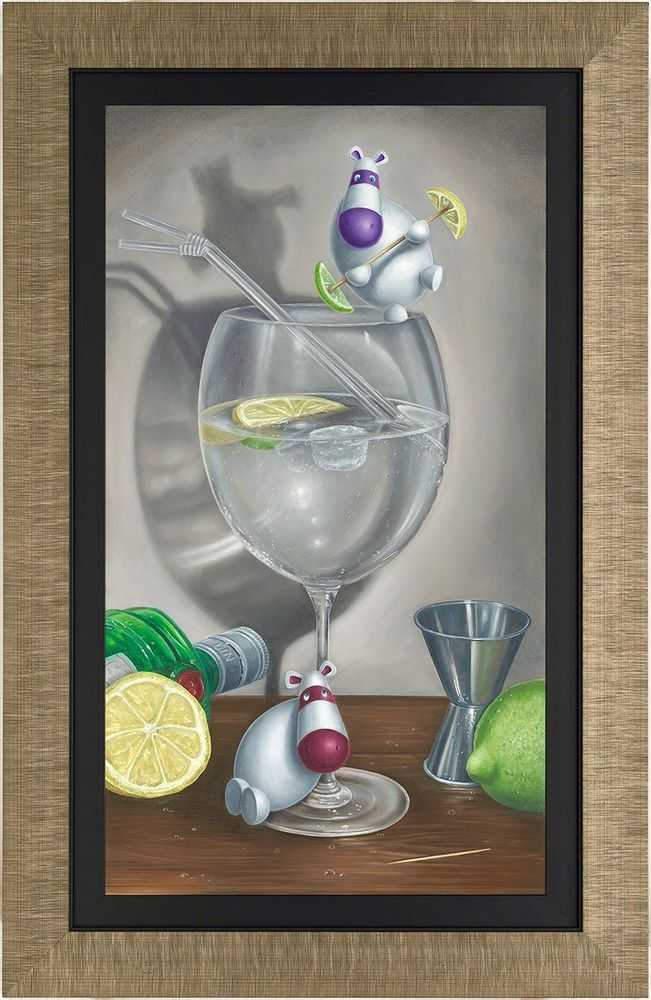 Peter Smith, ‘Feeling Gintastic’, 2017, Print, Giclee on board, Castle Fine Art, Numbered