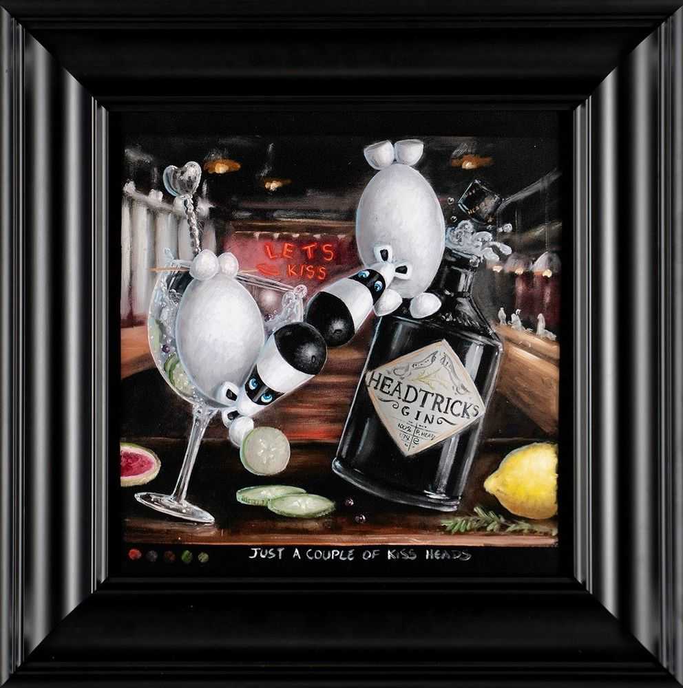Peter Smith, ‘Just a Couple of Kiss Heads’, 2022, Print, Fine Art Print, Castle Fine Art, Numbered, Framed