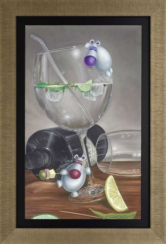 Peter Smith, ‘Let The Party Be Gin’, 2018, Print, Giclee on board, Castle Fine Art, Numbered