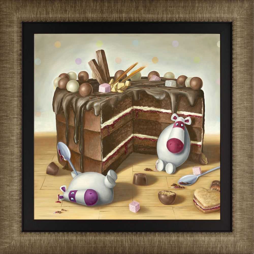 Peter Smith, ‘Let Them Eat Cake’, 2016, Print, Giclee On Canvas, Castle Fine Art, Numbered