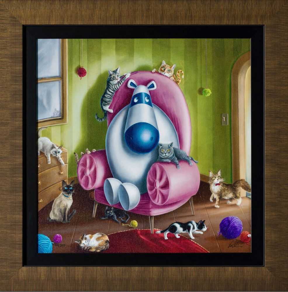 Peter Smith, ‘Mad Catter’, 2024, Print, Fine Art Print, Castle Fine Art, Numbered, Framed