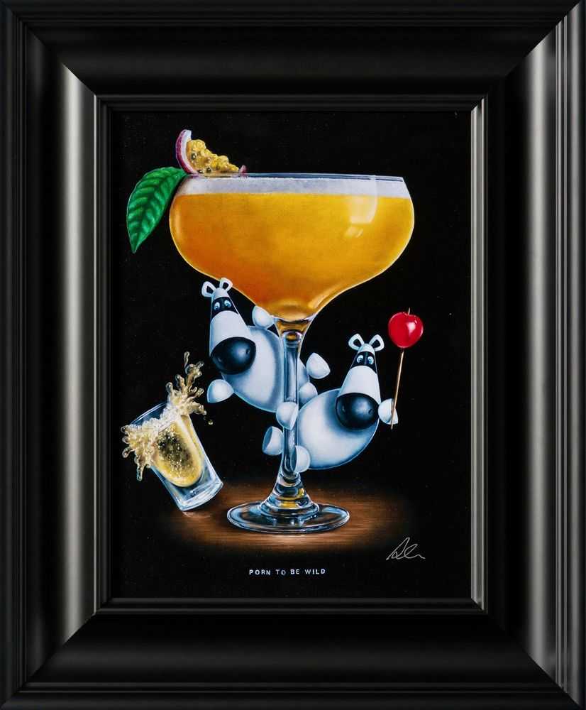 Peter Smith, ‘Porn To Be Wild’, 2023, Print, Giclee On Canvas, Castle Fine Art, Numbered, Framed