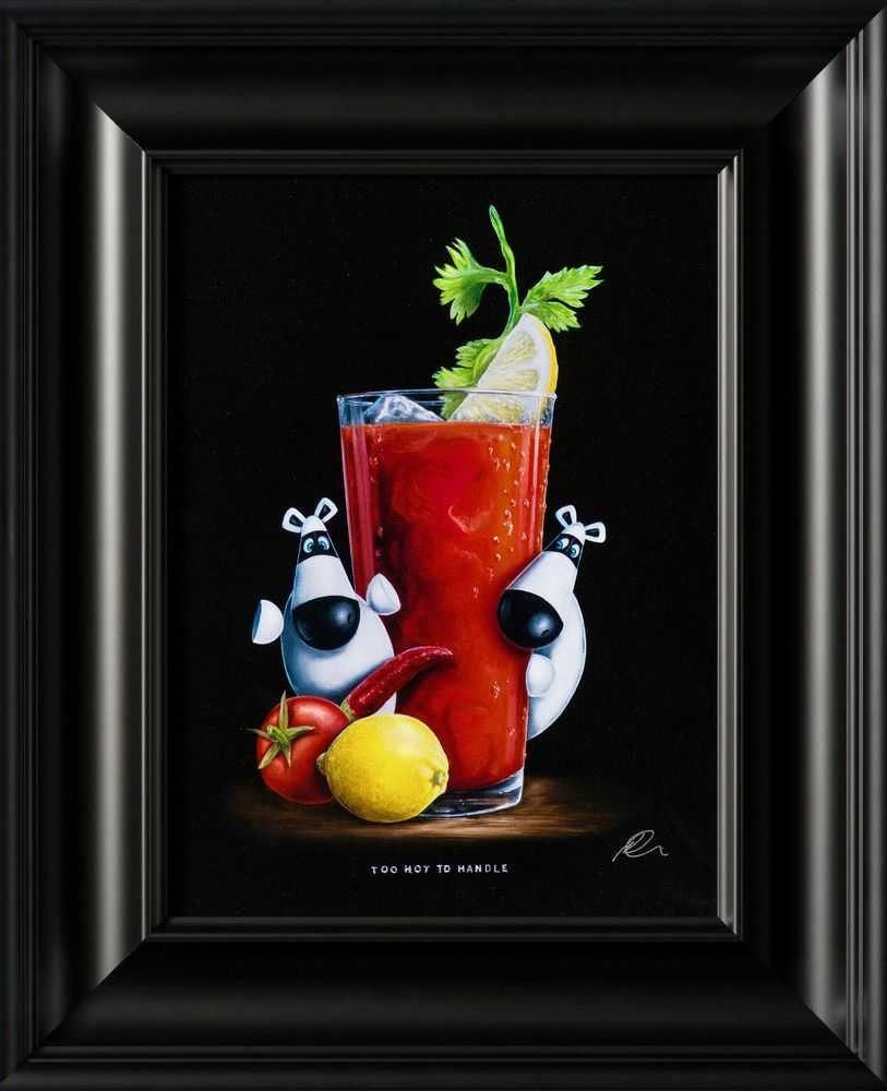 Peter Smith, ‘Too Hot To Handle’, 2023, Print, Giclee On Canvas, Castle Fine Art, Numbered, Framed