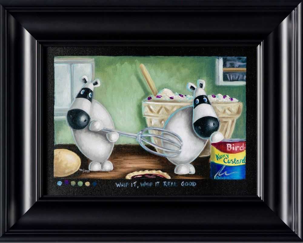 Peter Smith, ‘Whip it, Whip It Real Good’, 2024, Print, Fine Art Print, Castle Fine Art, Numbered, Framed