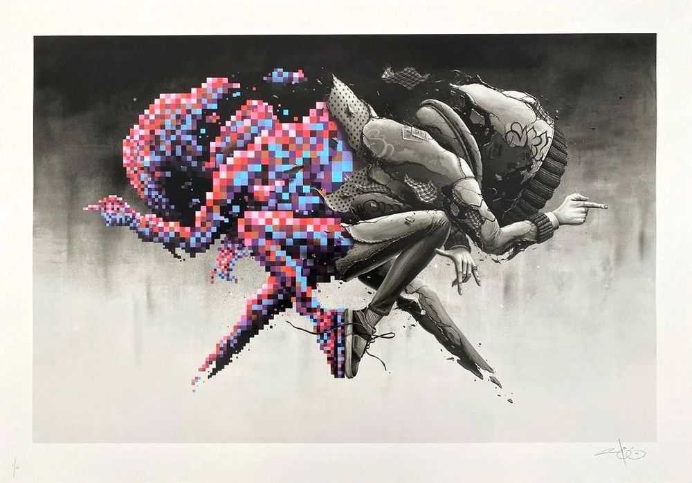 Pez, ‘Double Trouble’, 18-02-2021, Print, 23 Colour Screen Print On 300gsm Somerset Paper, Graffiti Prints, Numbered