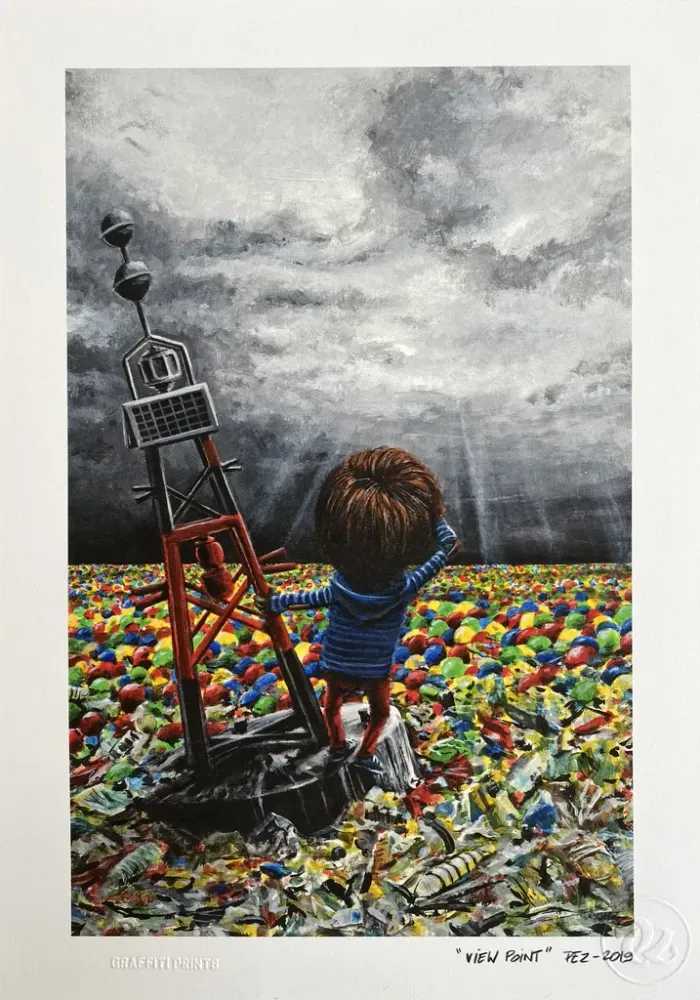 Pez, ‘View Point’, 2021, Print, Screenprint Varnished, Graffiti Prints, 