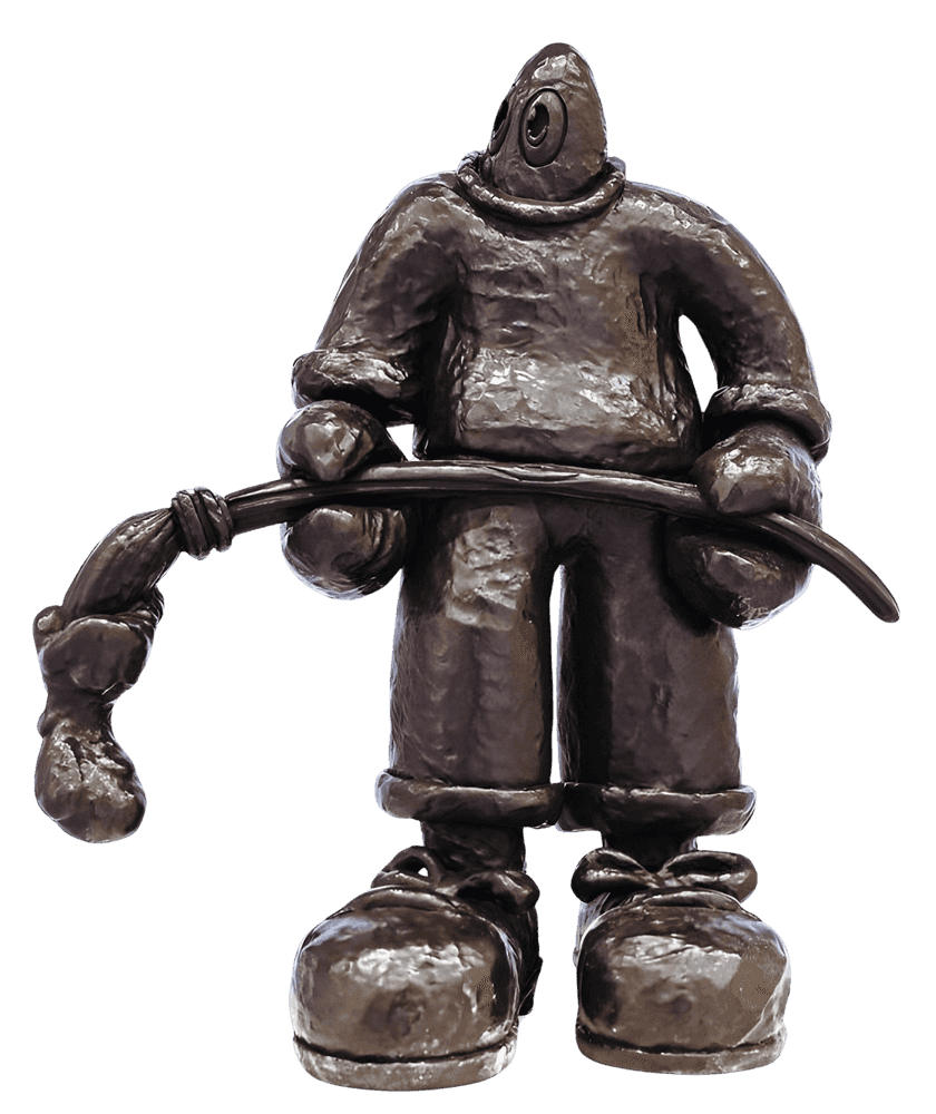 Philip Colbert, ‘Lobster and Brush 1’, 2024, Sculpture, Bronze with Black Patina, null, 