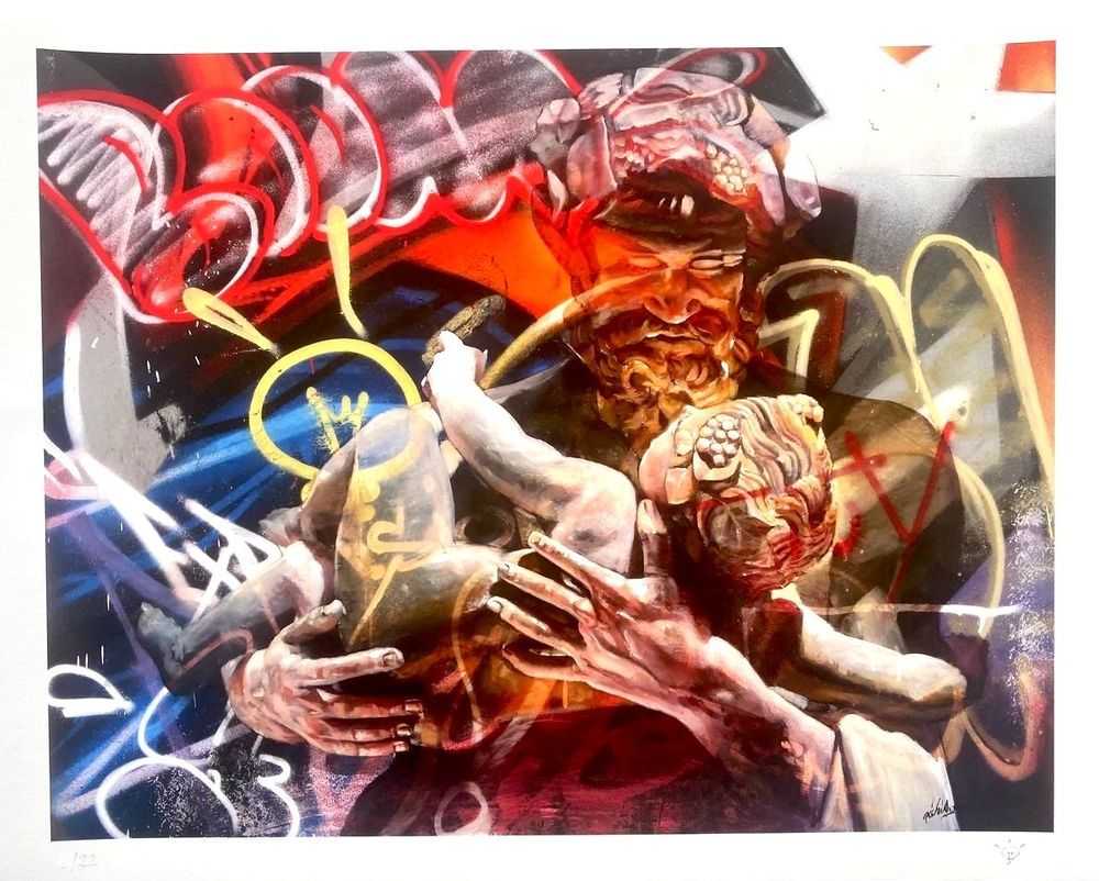 Pichiavo, ‘Baco La Nascita’, 28-11-2016, Print, Pigment fine art print, 1xRUN, Numbered