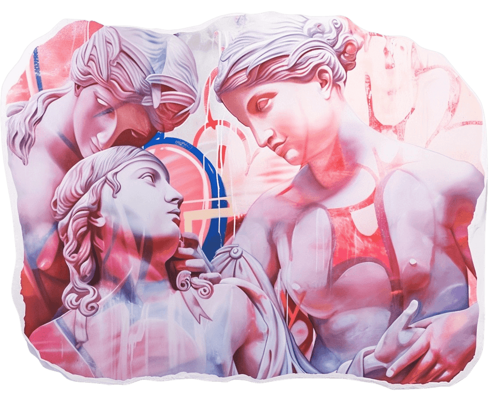 Pichiavo, ‘Hylas and The Naiades Diaspasis’, 2023, Print, Giclée print on paper, Self released, Numbered