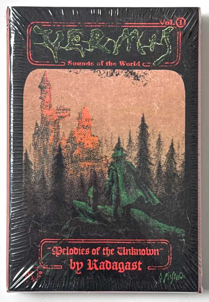 Plastiboo, ‘Sounds of the World Vermis - Vol.1’, 2025, Collectible, 16-page illustrated book with texts and an ivory music cassette containing nine tracks by Radagast, null, 