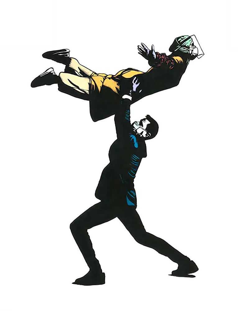 Pobel, ‘Dirty Dancing (Large)’, 2022, Print, 11 color screen print, ABC Printhouse, Numbered