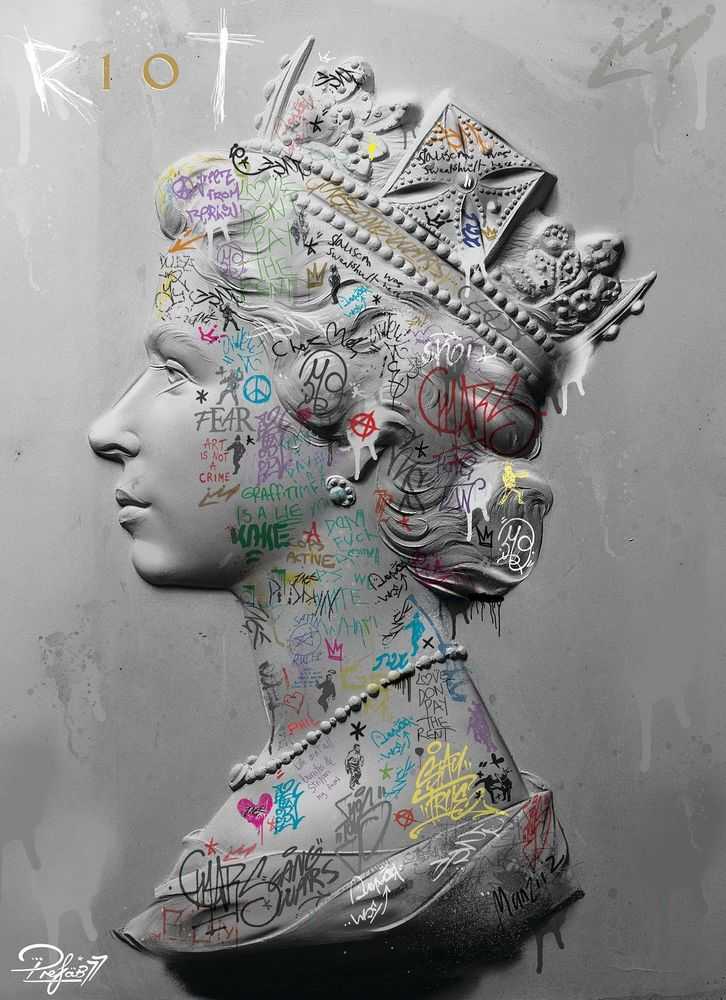 Prefab77, ‘Heavy Crown’, 2019, Print, Archival pigment print on 300gsm Somerset art paper, null, Numbered