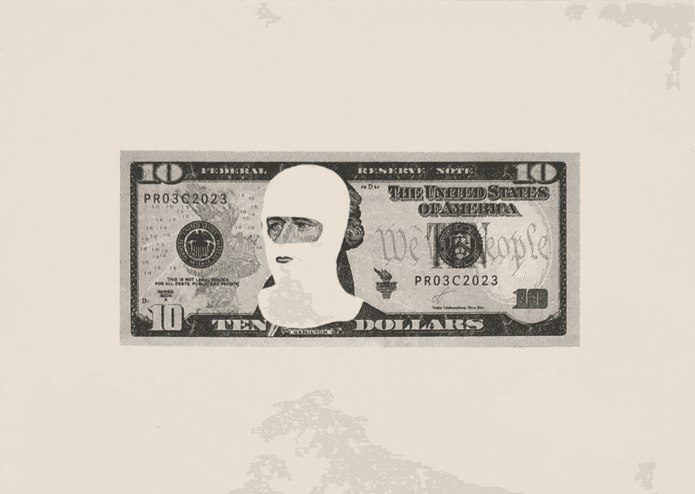 Pu$$y Riot, ‘$10’, 2023, Print, Giclée Print on Hahnemühle Photo Rag Pearl, null, 