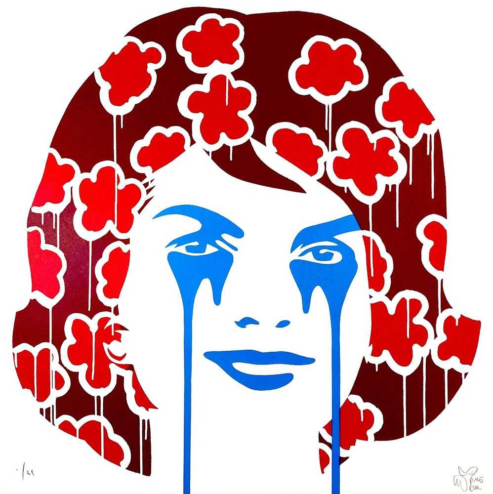Pure Evil, ‘Krink Jackie’, 16-10-2014, Print, Screenprint, Art Republic, Numbered
