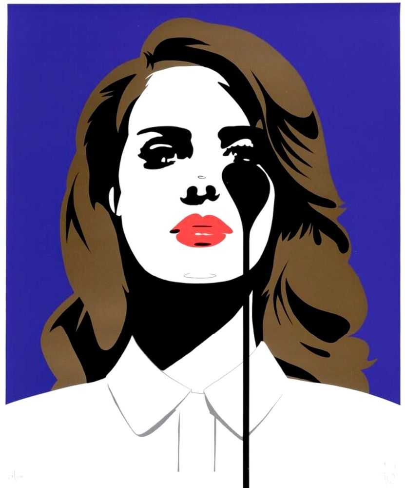 Pure Evil, ‘Lana Del Rey's Nightmare’, 18-12-2019, Print, Screenprint on 320gsm Fedrigoni Paper, Self-released, Numbered