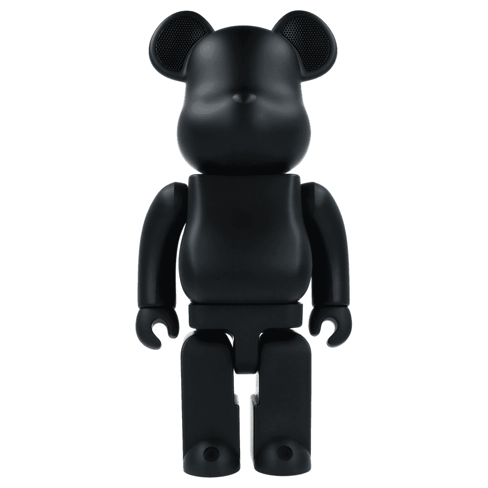 Bearbrick, ‘400% Bearbrick Portable Speaker RINARO (Black)’, 2023, Collectible, PVC Bluetooth audio speaker, null, 