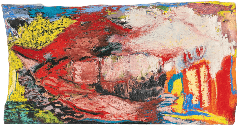 Rachel Jones, ‘STRUCK’, 2025, Print, Texture pigment print on canvas with hand-finished edges, null, 