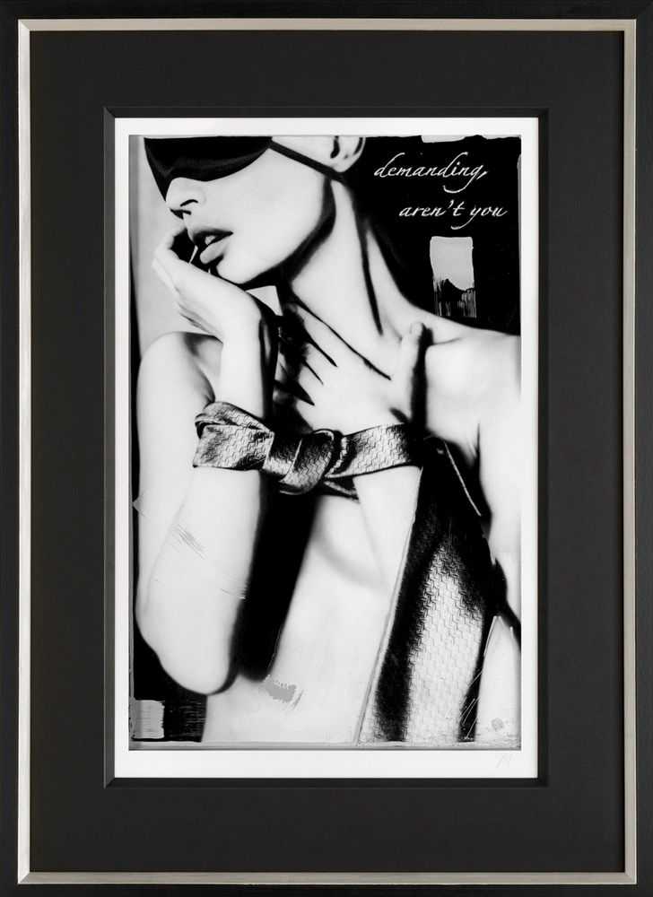 Raphael Mazzucco, ‘Demanding Aren't You’, 2022, Print, Giclee on paper, Castle Fine Art, Numbered, Framed