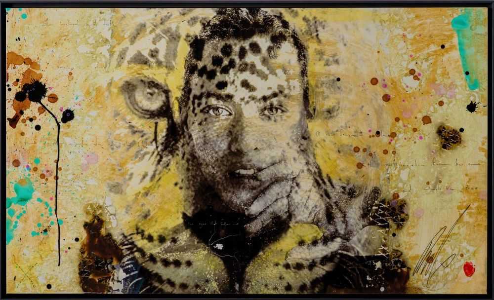 Raphael Mazzucco, ‘Follow Me Unique Three’, 2023, Print, Mixed Media, Castle Fine Art, Numbered, Framed