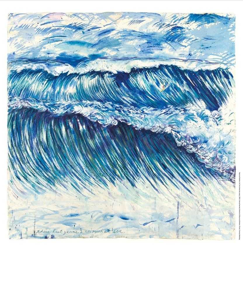 Raymond Pettibon, ‘No title (these last years)’, 2023, Print, 250g Galeri Art Matt, null, 