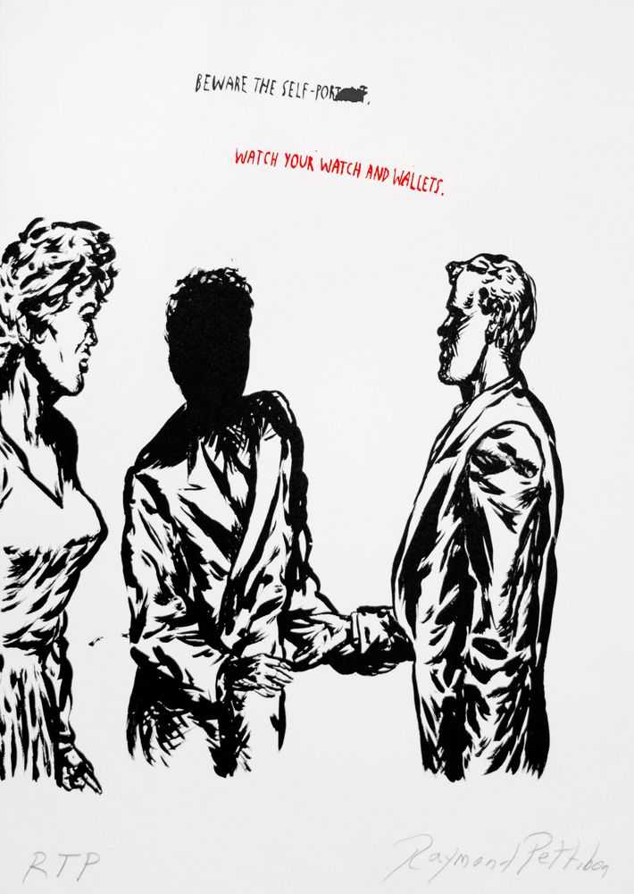 Raymond Pettibon, ‘Untitled (Beware the...)’, 2018, Print, Lithograph, Brooke Alexander, Numbered