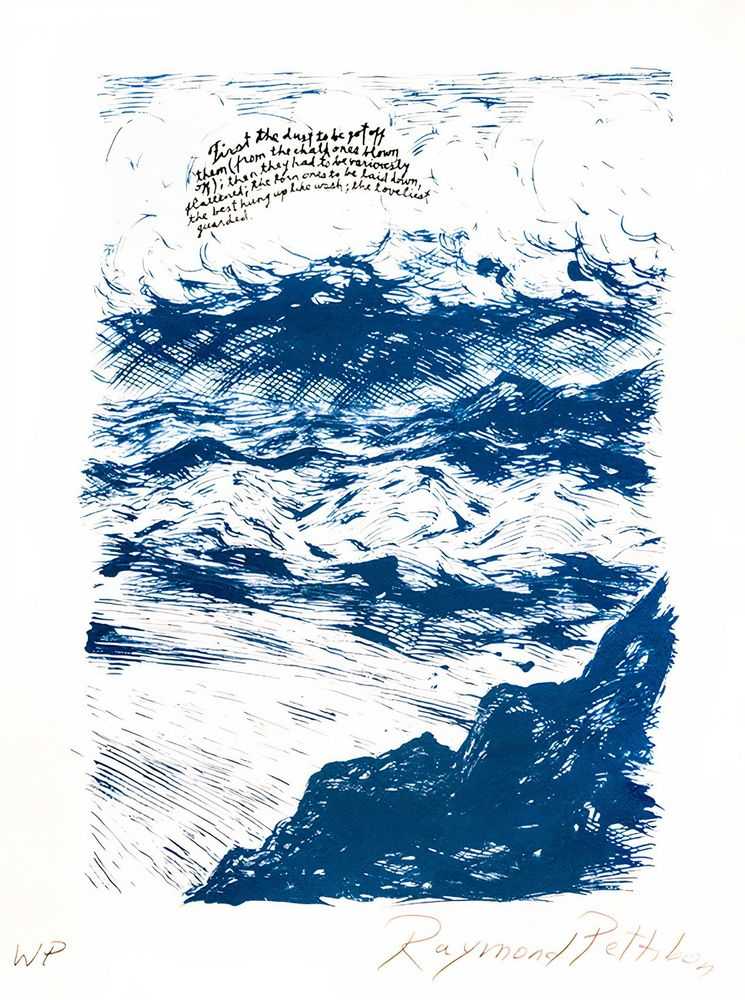 Raymond Pettibon, ‘Untitled (First The Dust...)’, 2018, Print, Lithograph, Brooke Alexander, Numbered