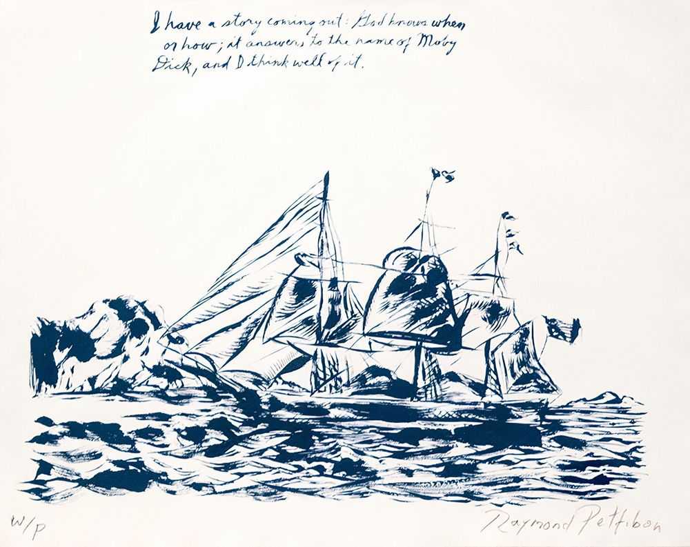 Raymond Pettibon, ‘Untitled (I Have a Story...)’, 2018, Print, Lithograph, Brooke Alexander, Numbered