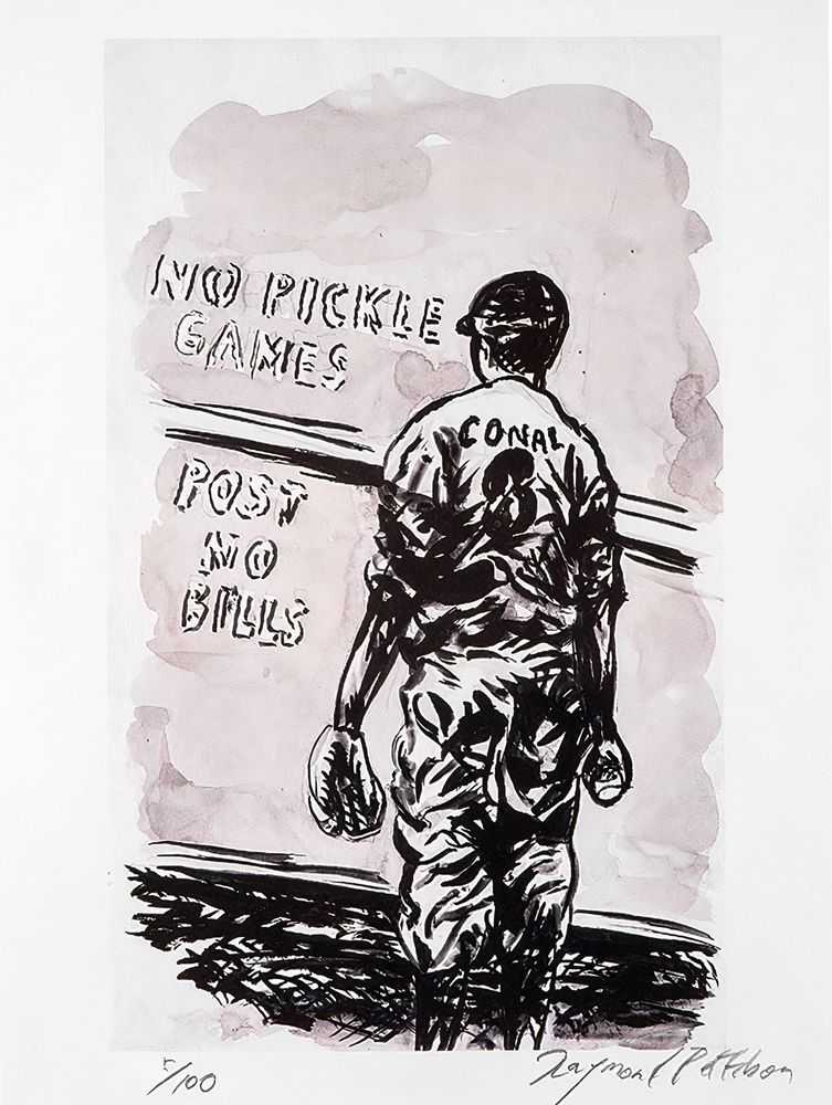 Raymond Pettibon, ‘Untitled (No pickle games...)’, 2008, Print, Lithograph, Track 16, Numbered