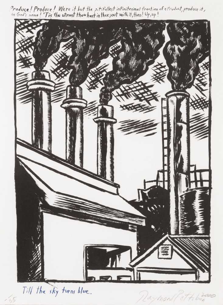 Raymond Pettibon, ‘Untitled (Produce!)’, 2000, Print, Lithograph, IFPDA, Numbered, Dated