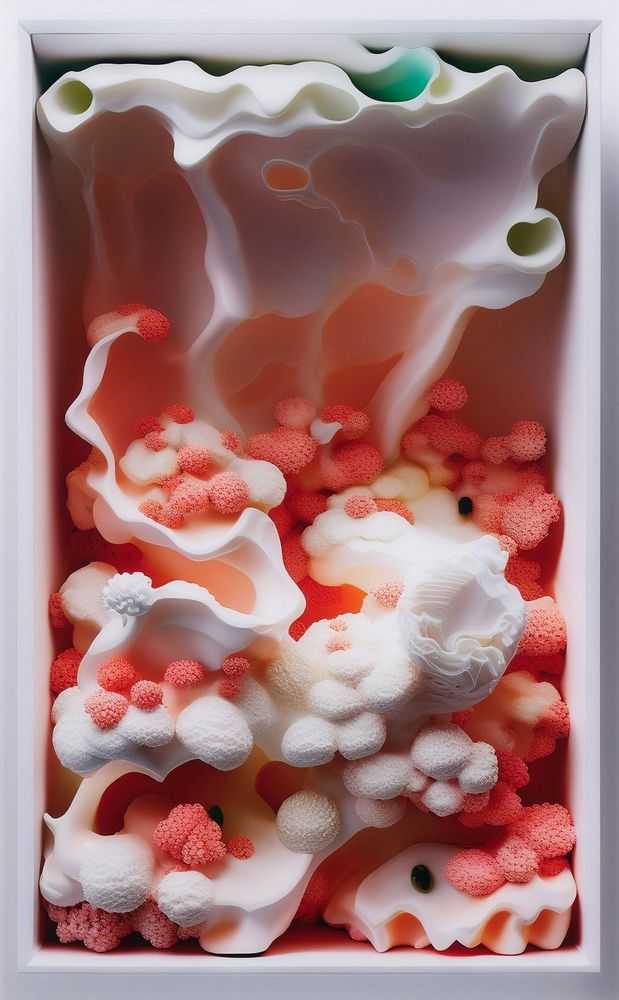 Refik Anadol, ‘Artificial Realities Coral - D’, 2025, Print, Diasec-mounted Giclee prints on aluminium composite panel , null, Numbered