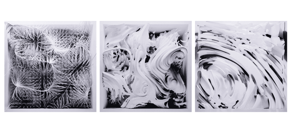 Refik Anadol, ‘Quantum Memories - Noise A, B and C’, 2020, Print, Quantum Memories: Noise A, B and C, null, Numbered