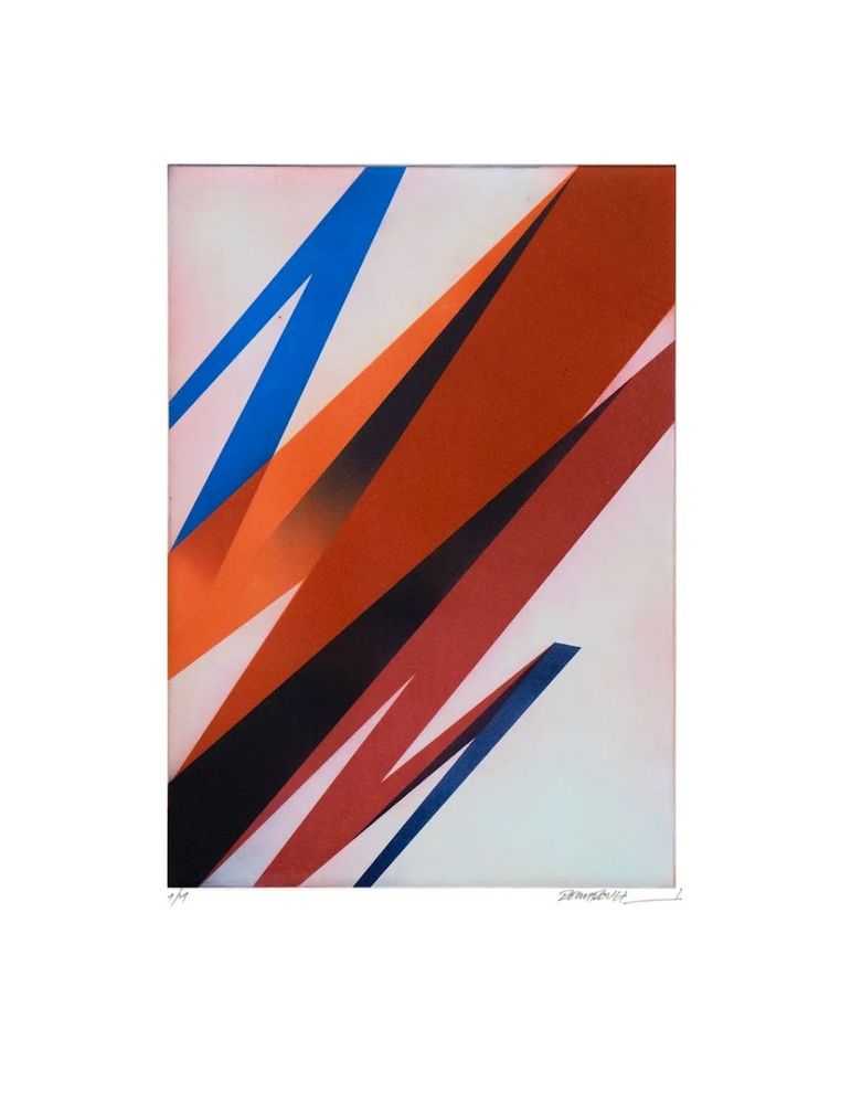 Remi Rough, ‘Style Writer’, 2021, Print, 4 colour etching on Somerset Satin 300gsm, Atelier JI, Numbered