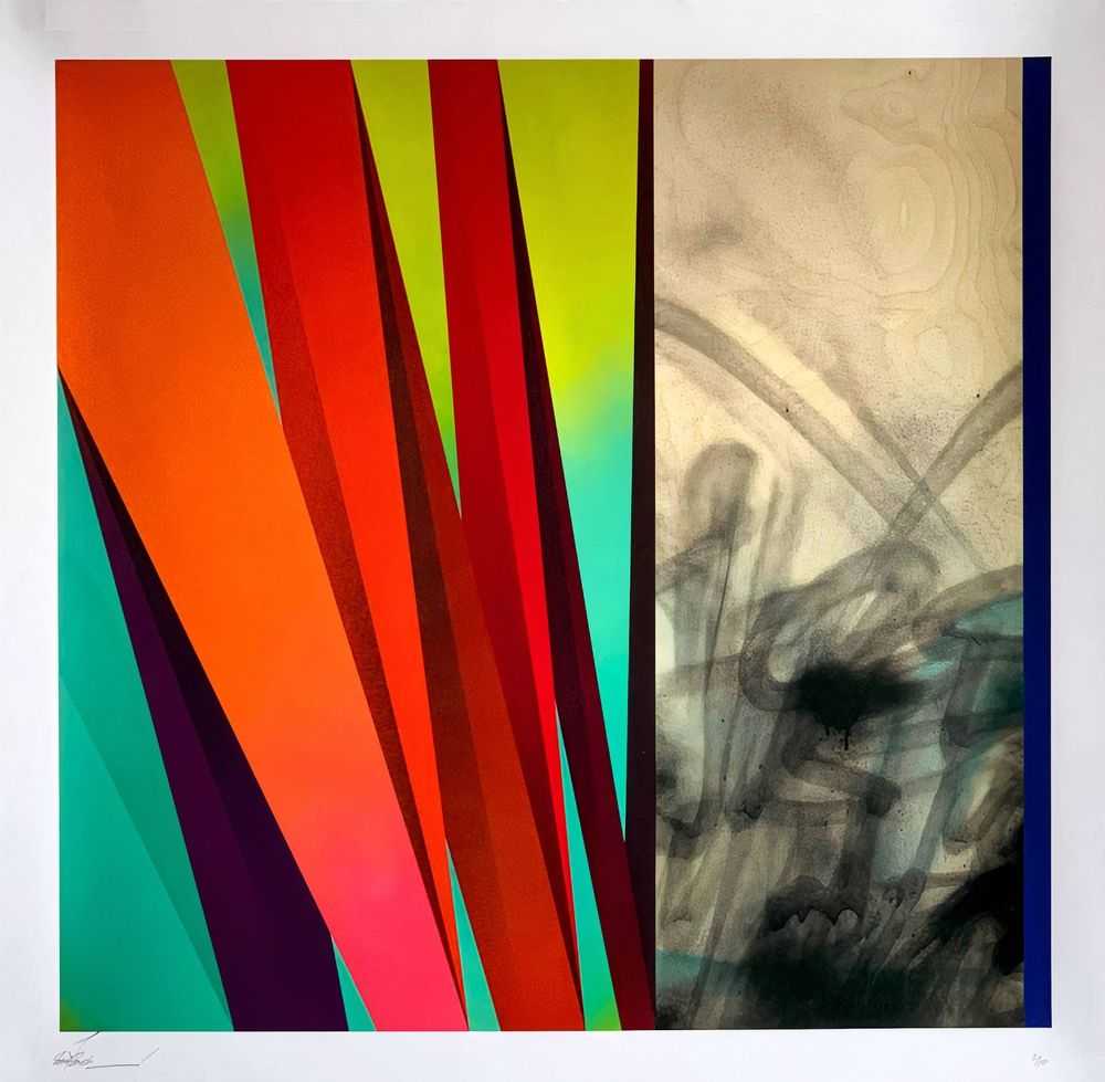 Remi Rough, ‘There's Just Too Many Options’, 2021, Print, Archival Giclée Print with Silk Screen Varnishes, Nelly Duff, Numbered