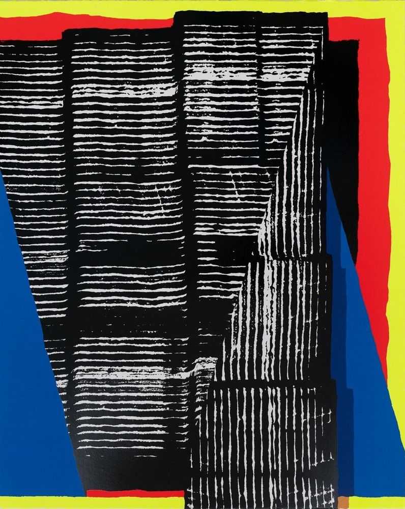 Revok, ‘BrokenLoop_3/20_Small’, 12-09-2020, Print, 6-colour serigraph on 160 lb Mohawk Superfine Ultra White Cover, Louis Buhl & Co, Numbered