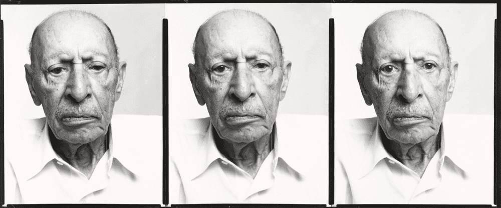 Richard Avedon, ‘Igor Stavinsky’, 1975, Print, Silver gelatin triptych, null, Numbered, Dated