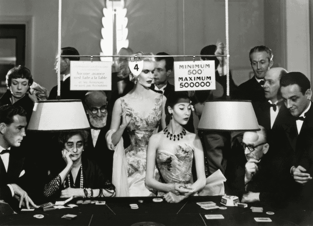 Richard Avedon, ‘Sunny Harnett and Alla’, 1954, Print, Silver Gelatin Print, null, Numbered, Dated