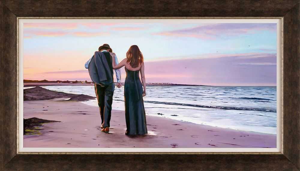 Richard Blunt, ‘Sunset Sands’, 2015, Print, Giclee on board, Castle Fine Art, Numbered, Framed