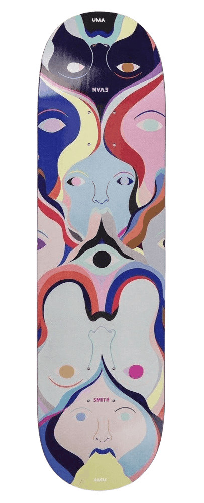 Richard Colman, ‘Evan Smith Skatedeck’, 2021, Collectible, Archival pigment print transfer on cold-pressed steep natural skateboard deck, null, 
