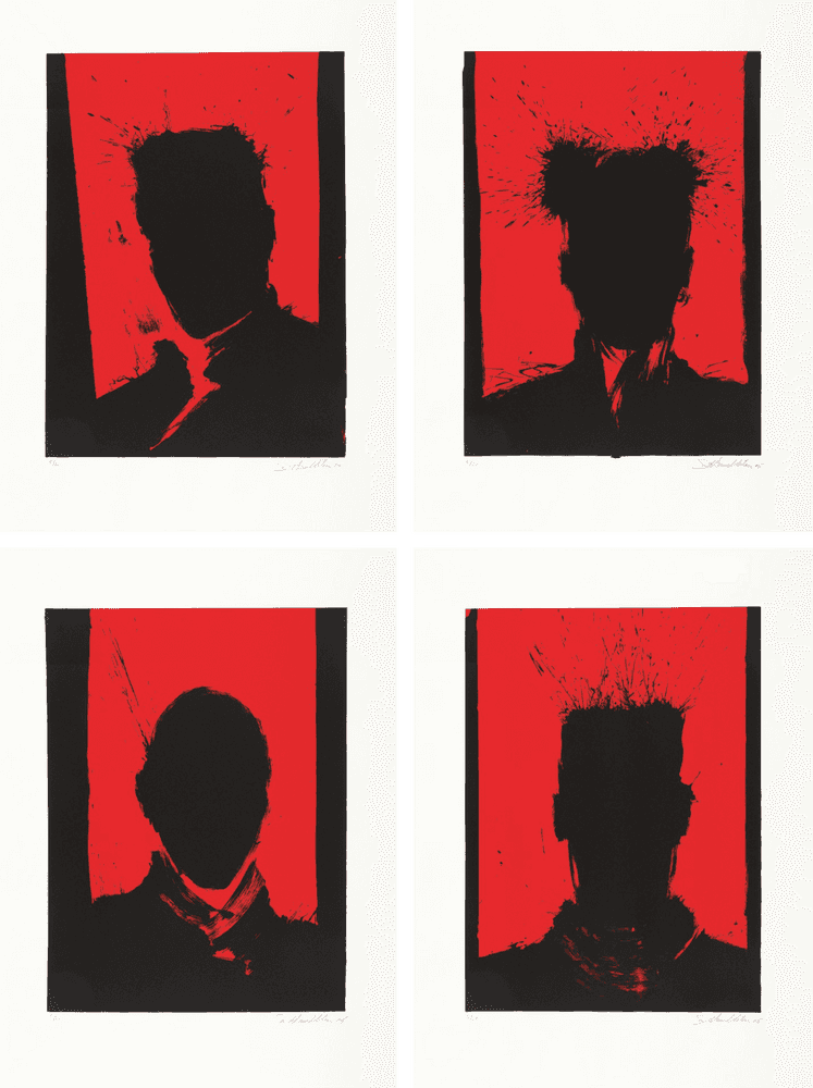 Richard Hambleton, ‘Gang of Four’, 2005, Print, Complete set of four screenprints, null, Numbered