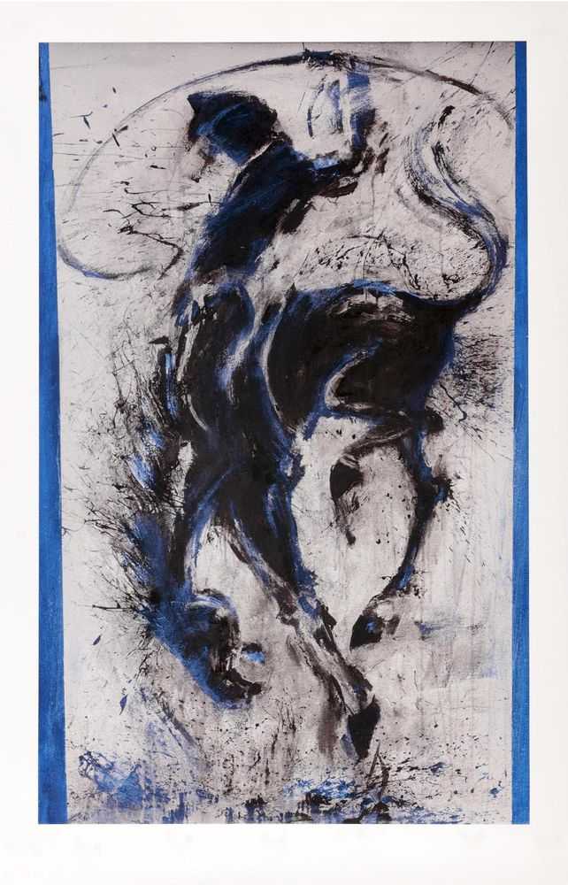 Richard Hambleton, ‘Horse and Rider (2012)’, 2012, Print, Pigment print, Atalier JI, Numbered