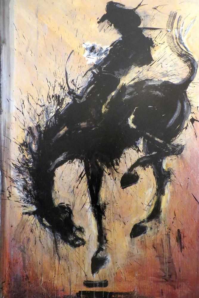 Richard Hambleton, ‘Horse & Rider (2015)’, 2015, Print, Pigment print on aluminium Dibond mount, null, Numbered